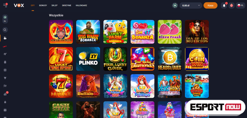 VOX Casino — kompletny przewodnik po ofercie i grach VOX Casino — kompletny przewodnik po ofercie i grach